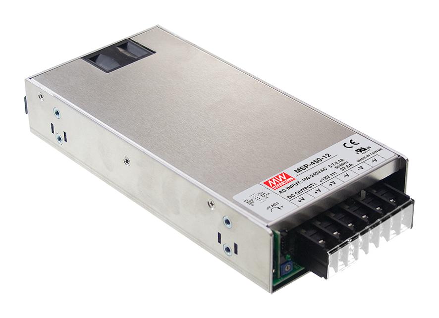 Mean Well Msp-450-5 Power Supply, Ac-Dc, 5V, 90A