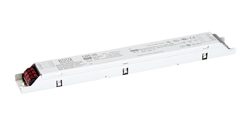 Mean Well Ldc-35B Led Driver, Constant Current/volt, 35W