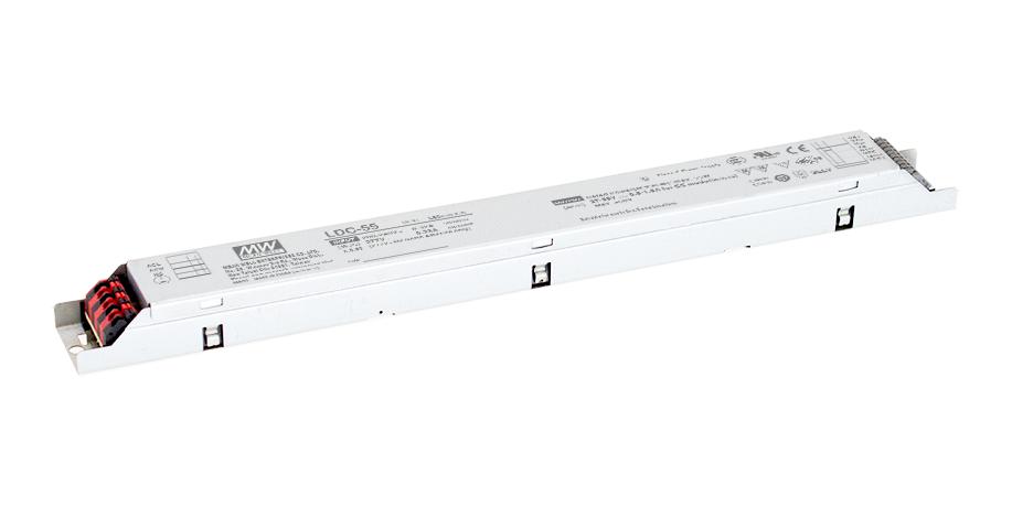 Mean Well Ldc-55B Led Driver, Constant Current/volt, 55W