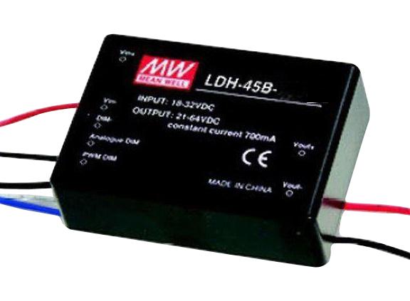 Mean Well Ldh-45B-1050W Led Driver, Constant Current, 45.15W