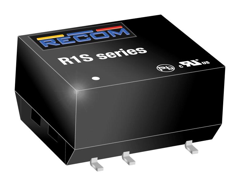 Recom Power R1S-3.305-R Dc-Dc Converter, 5V, 0.2A