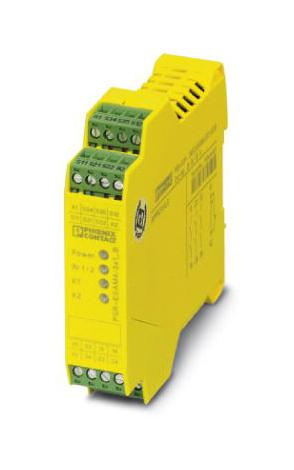 Phoenix Contact 2900510 Safety Relay, 3Pst-No/spst-Nc, 24V, 6A