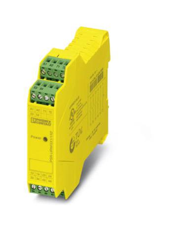 Phoenix Contact 2981965 Safety Rly, 5Pst/spst, 24V, 6A, Din Rail