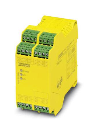 Phoenix Contact 2963996 Safety Relay, 8Pst-No, Spst-Nc, 24V, 6A