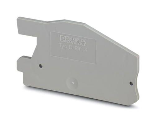 Phoenix Contact 1016697 End Cover, Din Rail Terminal Block, Grey