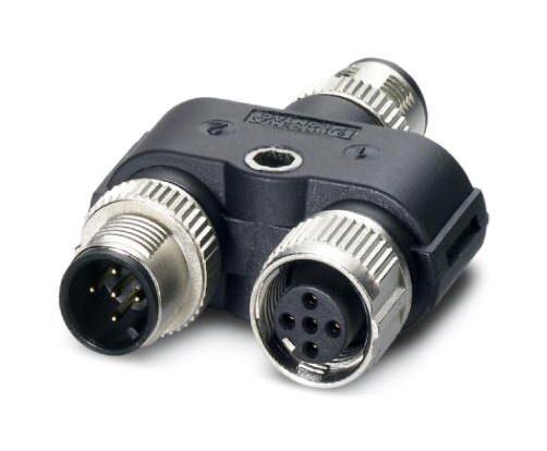 Phoenix Contact 1438079 Sensor Splitter, M12 Plug-M12 Plug/rcpt