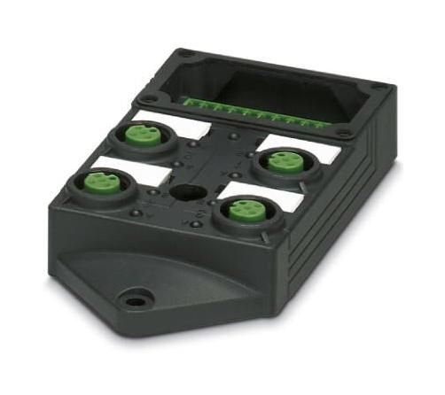 Phoenix Contact 1452864 Sensor Distribution Box, M12-4P, 4Port