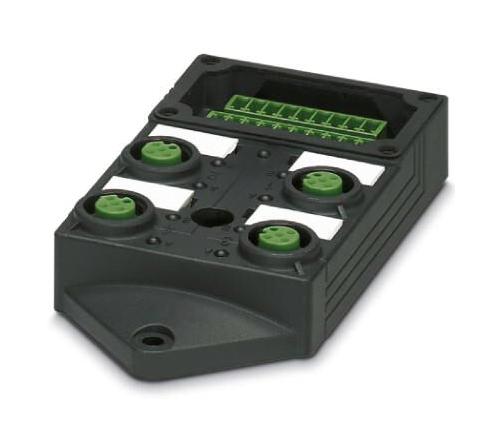 Phoenix Contact 1452877 Sensor Distribution Box, M12-5P, 4Port