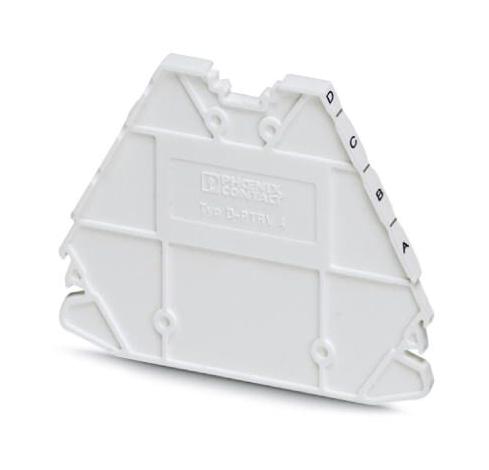 Phoenix Contact 3270237 End Cover, Din Rail Terminal Block, Wht