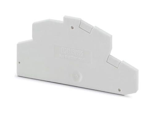 Phoenix Contact 3214664 End Cover, Din Rail Terminal Block, Wht