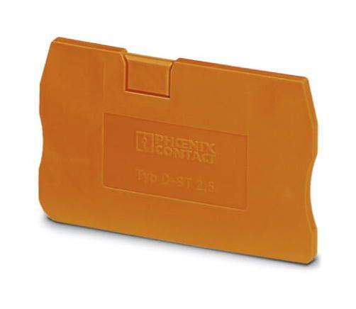 Phoenix Contact 3032033 End Cover, Feed-Through Tb, Orange