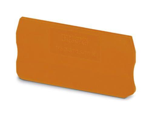 Phoenix Contact 3036754 End Cover, Terminal Block, Orange