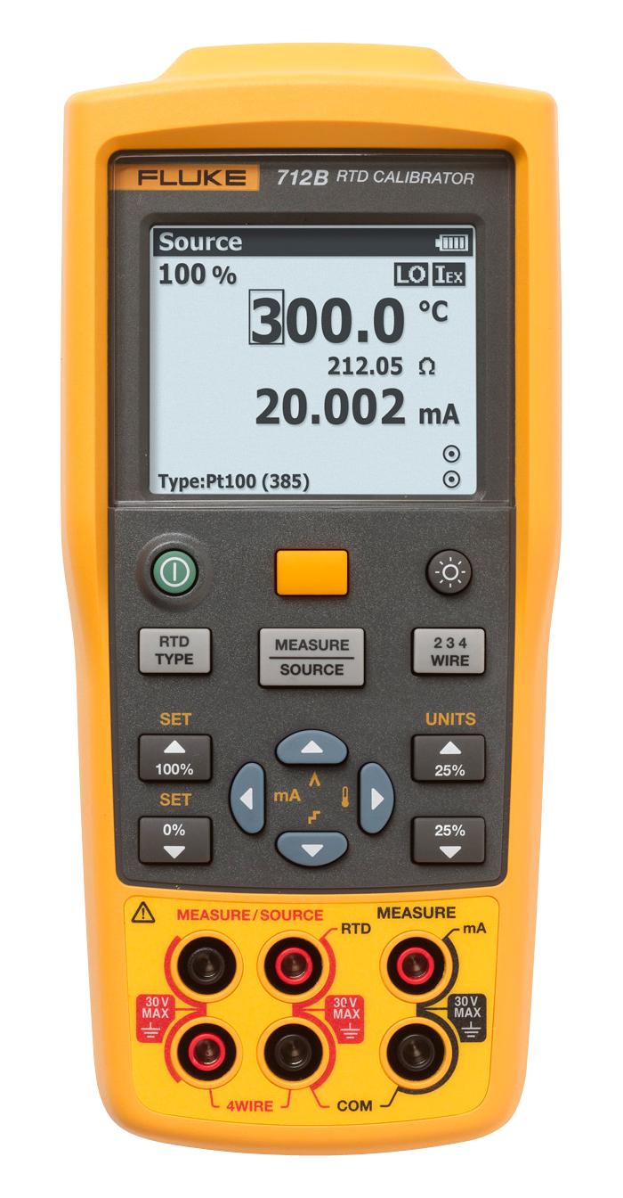 Fluke Fluke-712B Temperature Calibrator, -200 To 800Deg C