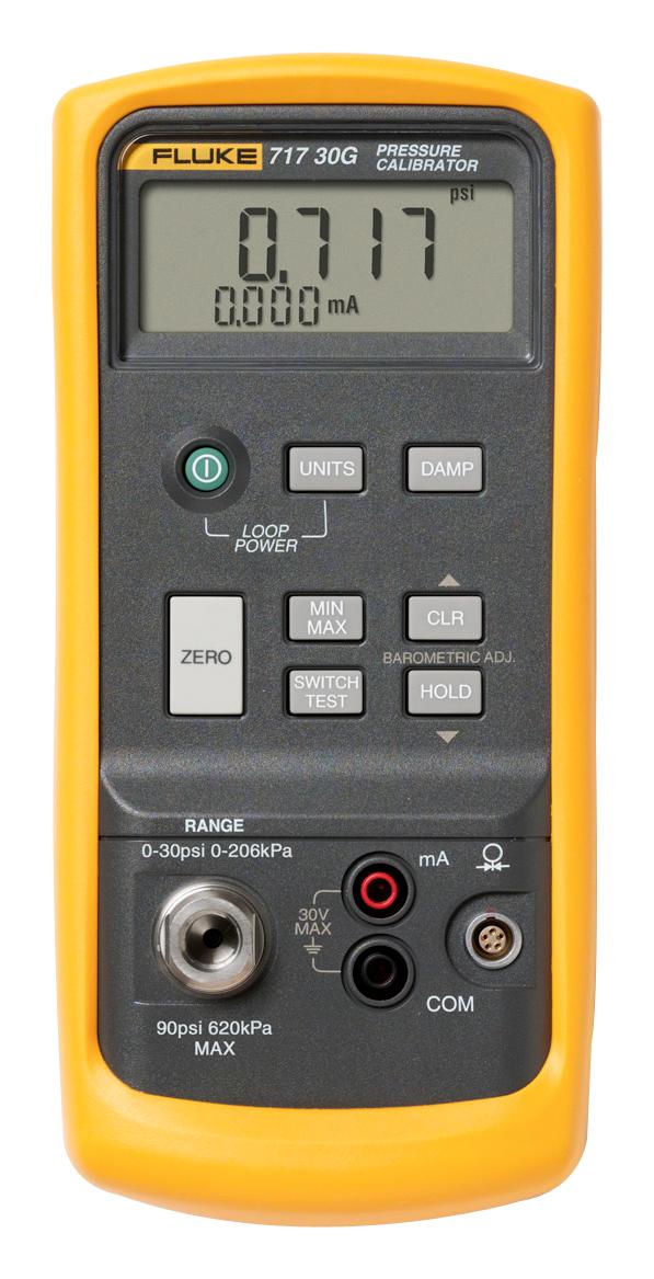 Fluke Fluke-717   30G Pressure Calibrator, -12Psi To 30Psi