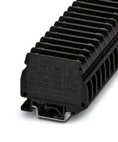 Phoenix Contact 920083 Fuse Modular Tb, 2Way, 6Awg, Black