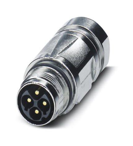 Phoenix Contact 1607706 Circular Connector, Rcpt, 5Pos, Cable