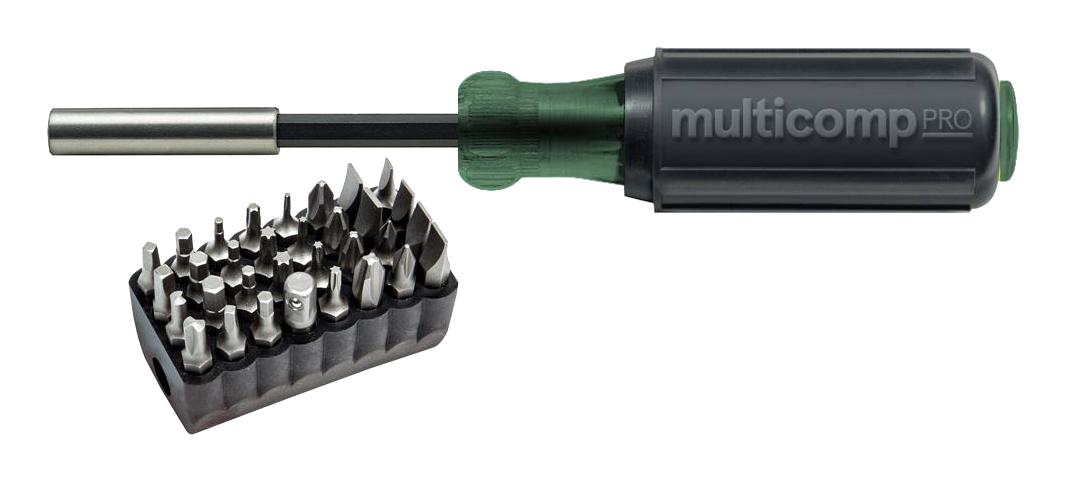 Multicomp Pro Mp700128 Screwdriver Set, 32Pc