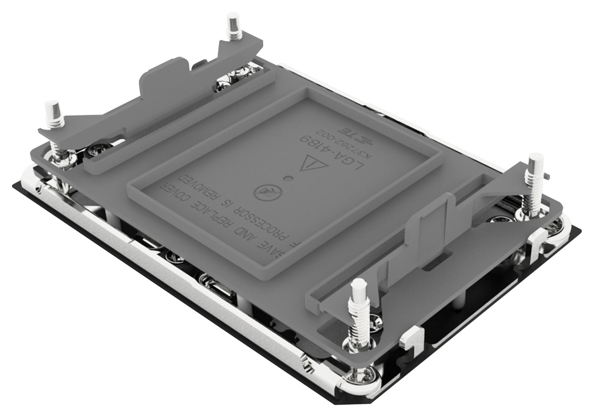 Te Connectivity 2-2330550-2 Bolster Plate W/ Dust Cap, Ss