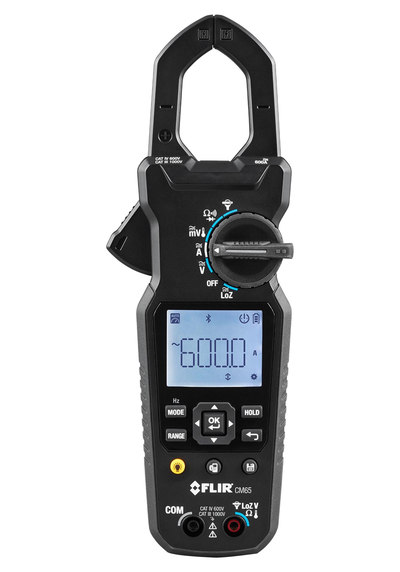 Flir Cm65 Solar Clamp Meter, True Rms, 600A, 1Kv