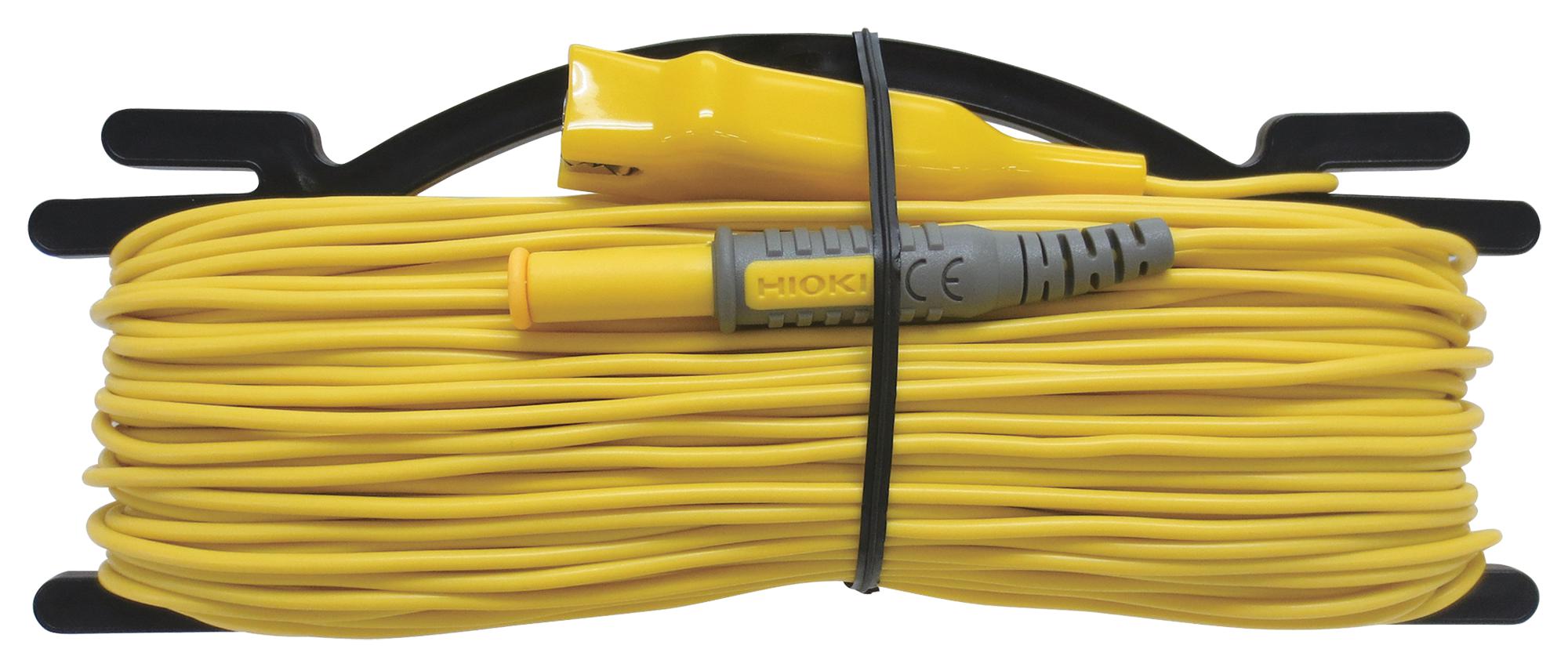 Hioki L9843-51 Measurement Cable, 50M, Yellow, Tester