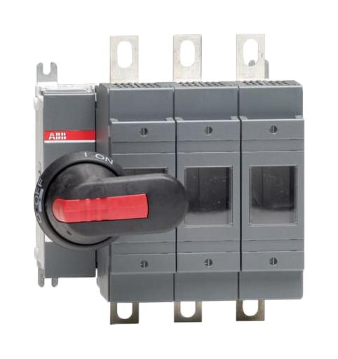 Abb Os200D03P Fused Switch, 3 Pole, 3 Fuse, 200A, 690V