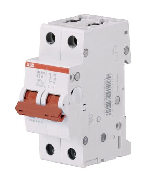 Abb Sd202/32 Load Break Switch, 2 Pole, 32A, 440V