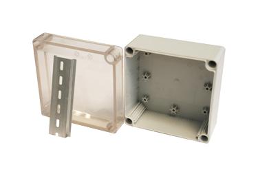 Multicomp Pro Mp001237 Enclosure, Junction Box, Abs, Grey/clear