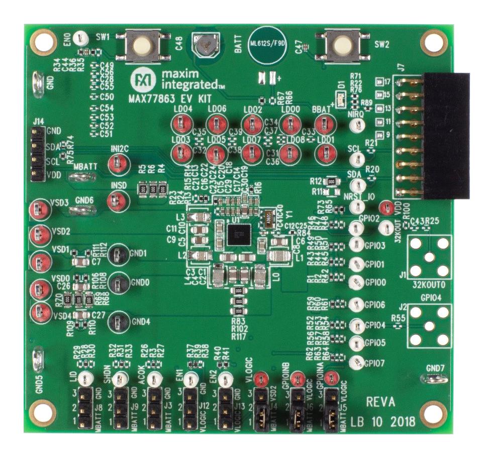 Analog Devices Max77863Evkit# Evaluation Kit, Pmic