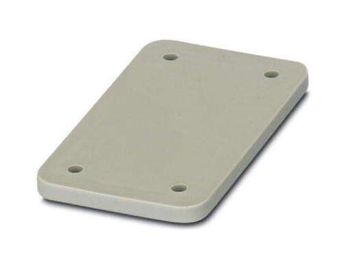 Phoenix Contact 1660368 Cover Plate, Pa, Grey