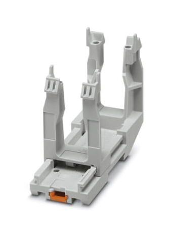 Phoenix Contact 1424338 Din Rail Mounting Frame, Pc, Grey