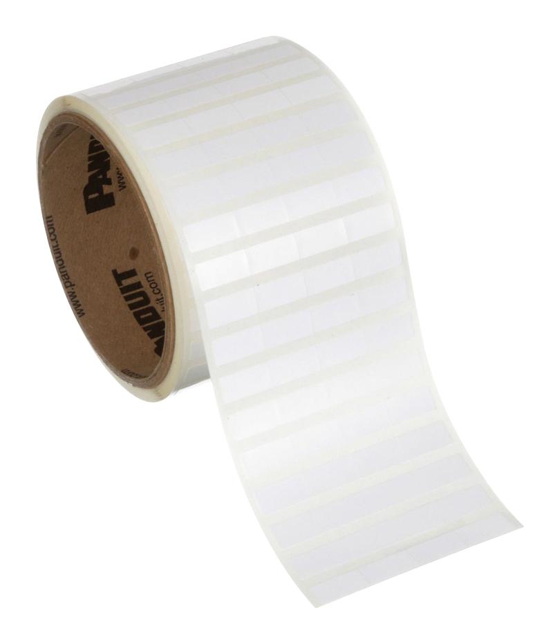 Panduit C400X300Ypt Label, 101.6Mm X 76.2Mm, Polyester, Wht