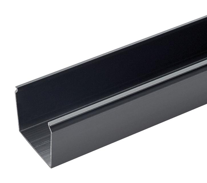 Panduit Fs2X2Bl6 Sld Duct, Pvc, 2X2X6', Blk, 6Ft