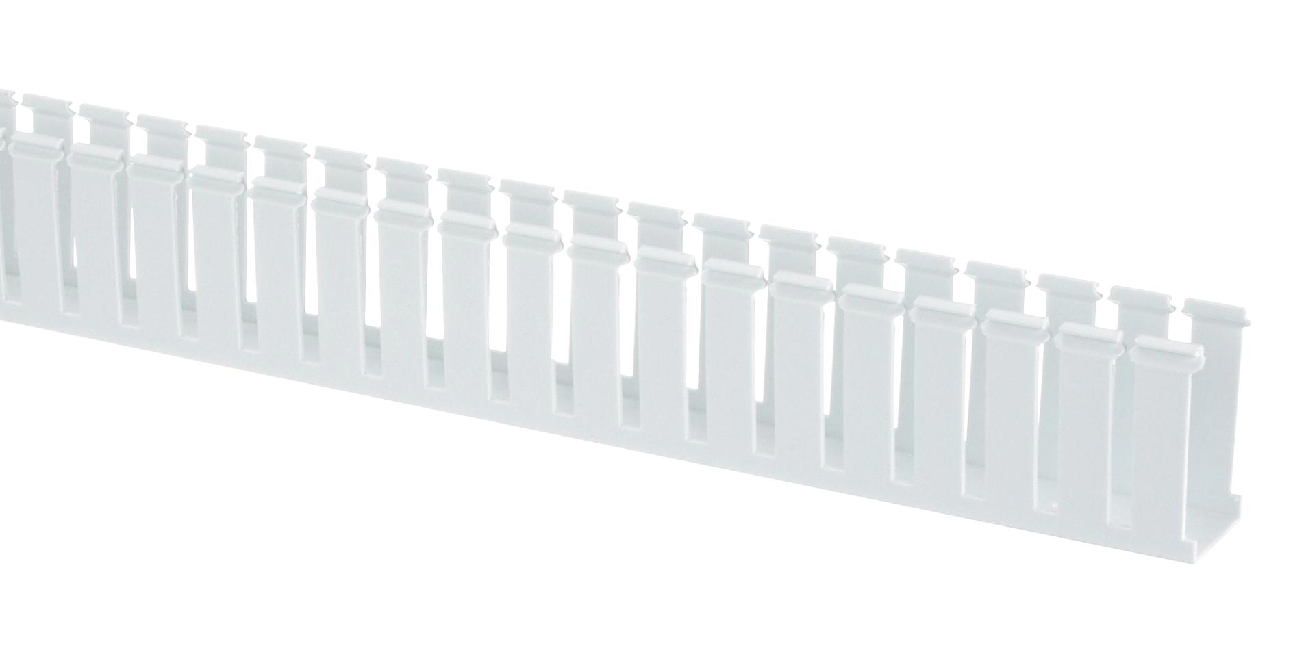 Panduit Ne1X1.5Wh6 Slot Hal-Free Duct,1X1.5X6',wh, 6Ft