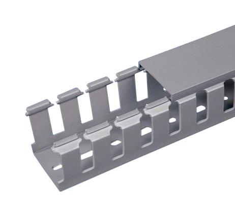 Panduit Nnc25X37Lg2 Metric Wiring Duct, 25X37Mm, Ppo, Grey