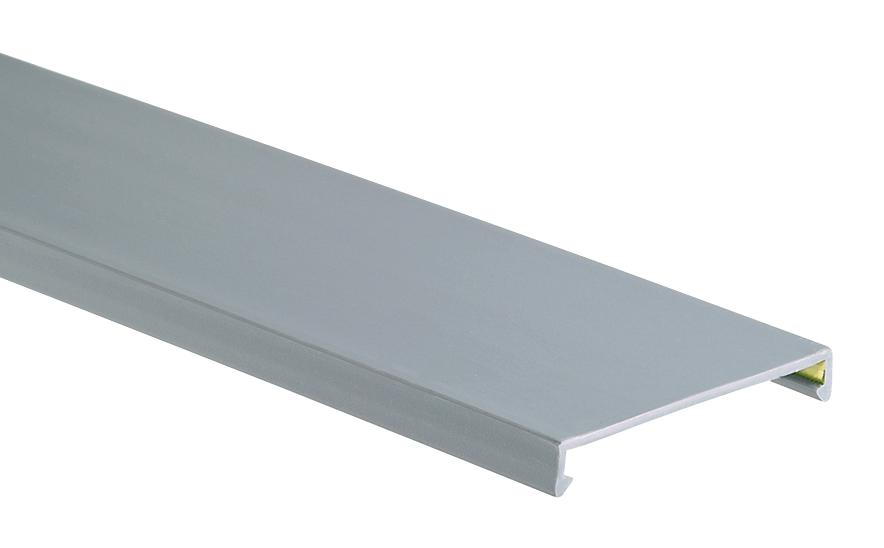 Panduit C.5Lg6 Duct Cover, 1.8M X 17.5Mm, Pvc, Grey