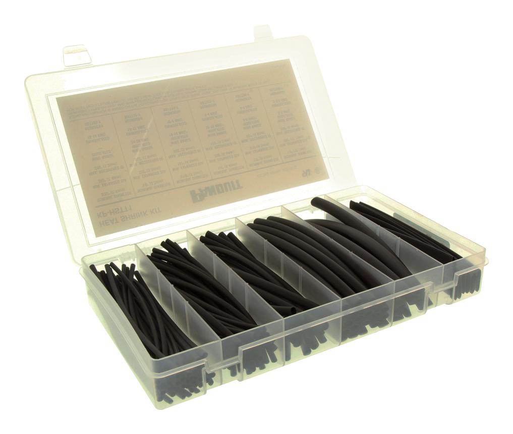 Panduit Kp-Hstt1 Heat Shrink Tubing Kit Box, 63Pc