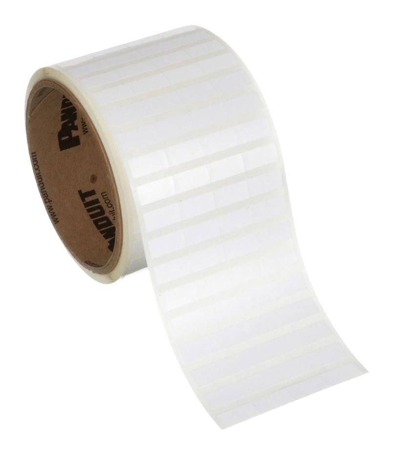 Panduit C300X100Yjt Label, 76.2Mm X 25.4Mm, Polyester, White