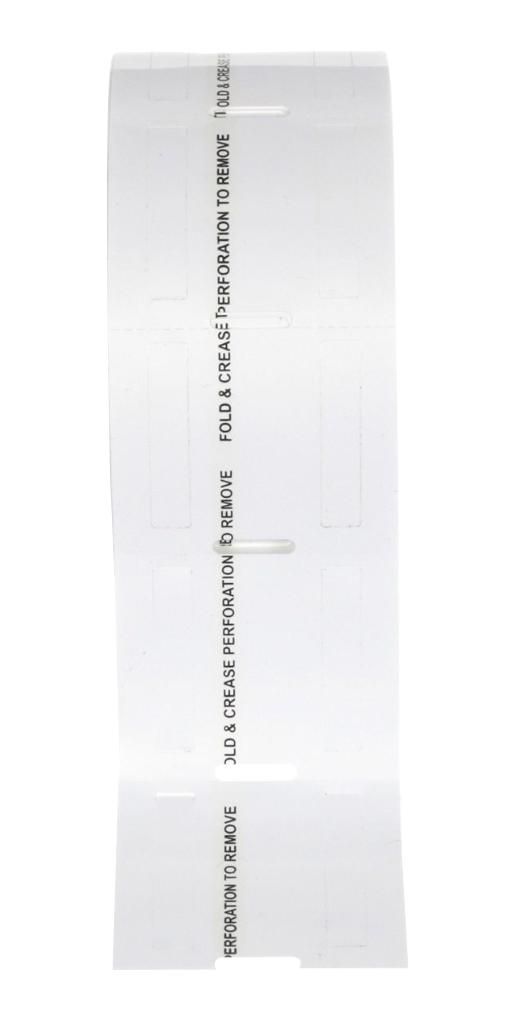 Panduit C261X035Y1T Label, 66.3Mm X 8.9Mm, Polyester, White