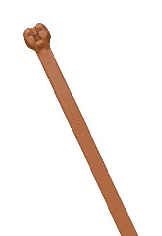 Panduit Bt1.5I-M1 Cable Tie, Pa6.6, 154.9Mm, 40Lb, Brown