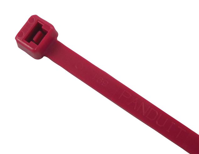 Panduit Plt1M-L2 Cable Tie, Nylon 6.6, 99.1Mm, 18Lb, Red