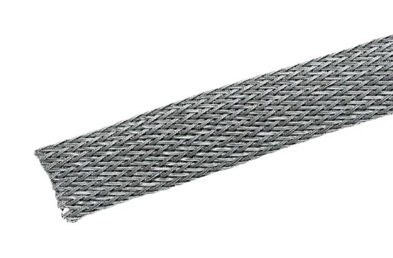 Panduit Se50P-Cr8 Braided Sleeve, 12.7Mm, Pet, 30.5M