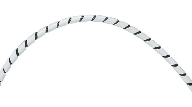 Panduit T75T-X Spiral Wrap,tfe, .75x10',nat,1Rl