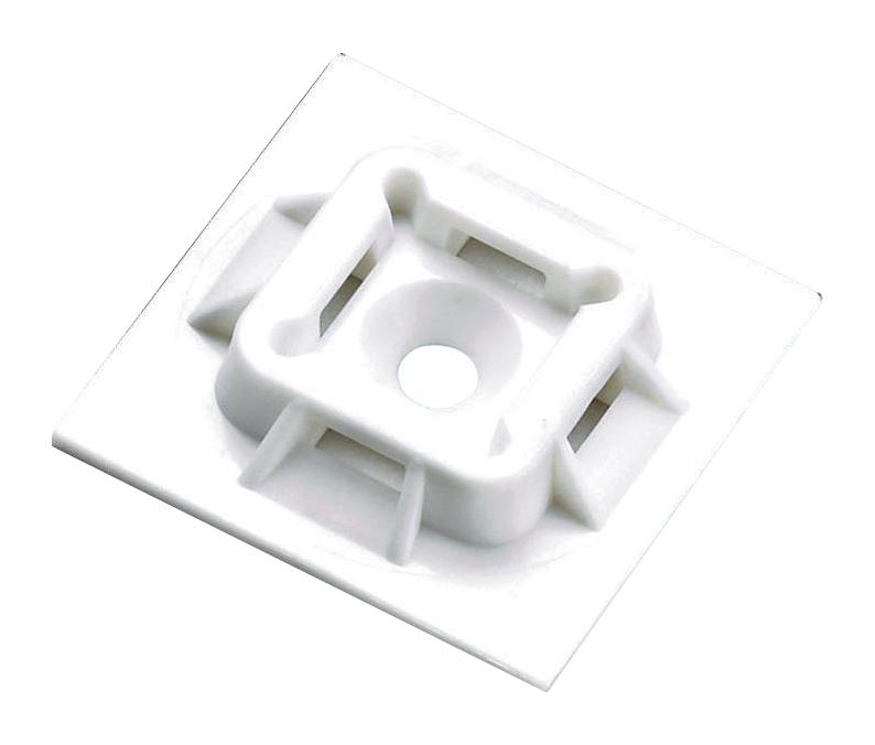 Panduit Abm100-At-D Cable Tie Mount, 25.4Mm, Pa66, White