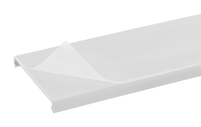 Panduit C1Wh6-F Duct Cover, 1.8M X 31.8Mm, Pvc, White