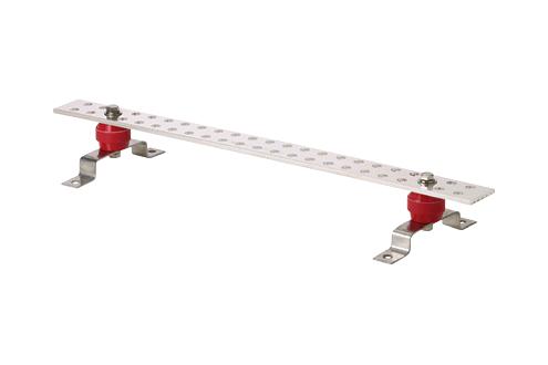 Panduit Gb2D0056Tpi-1 D-Pattern Grounding Busbar, 25.4Mm/26Pos