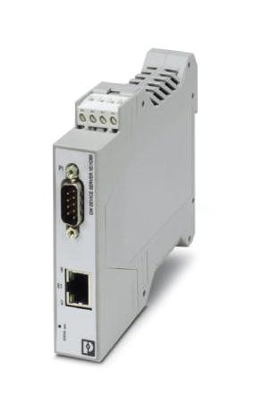 Phoenix Contact 2702758 Serial Server, 1/3Ports, 10/100Mbps