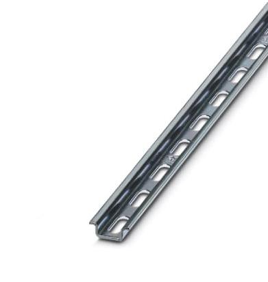 Phoenix Contact 1204096 Din Mounting Rail, Steel, 2M