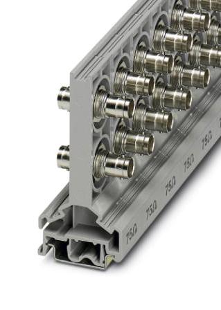 Phoenix Contact 2805083 Coax Surge Protect, 75 Ohm, Din Rail