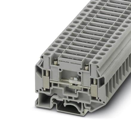 Phoenix Contact 3072800 Din Rail Tb, Screw, 2Pos, 20-10Awg