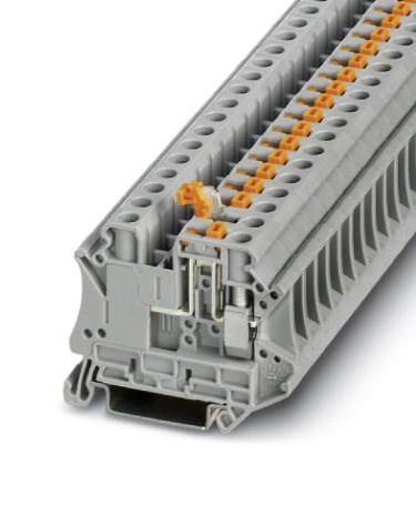 Phoenix Contact 3073270 Din Rail Tb, Screw, 2Pos, 24-8Awg